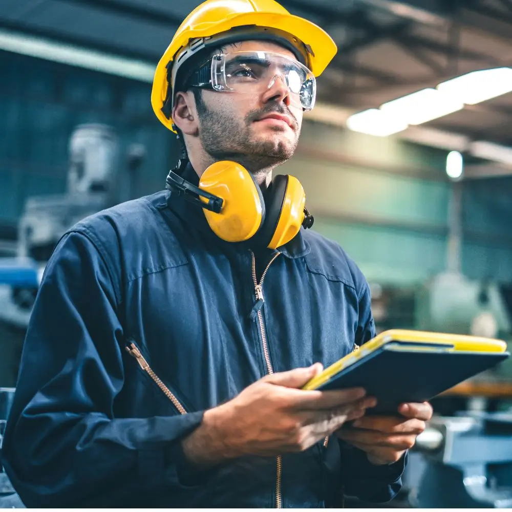 BWM skilled worker in manufacturing facility